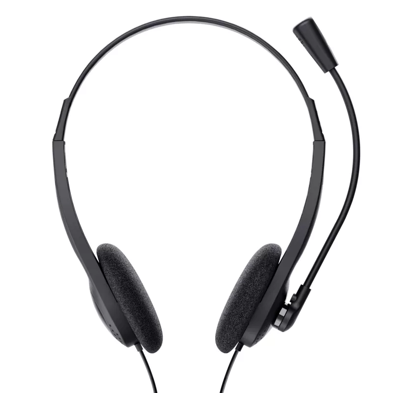 Trust 21665 austiņas/headsets Vadu Iekšauss Zvani/Mūzika Melns