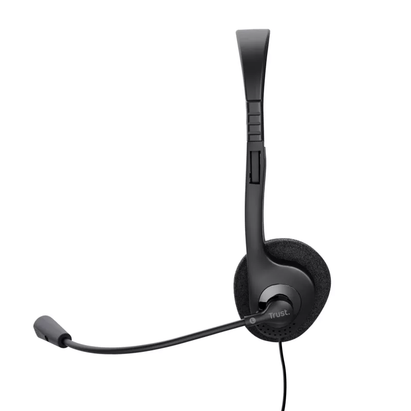 Trust 21665 austiņas/headsets Vadu Iekšauss Zvani/Mūzika Melns