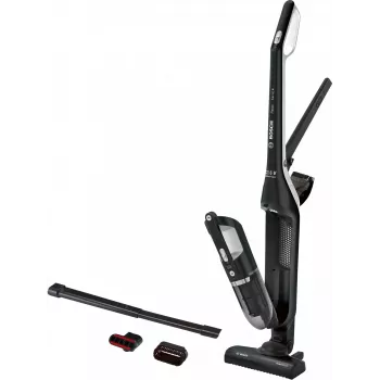 Bosch BBH32101 2-in-1 bezvadu slotiņputekļsūcējs / elektriskā slota, sauss, bezmaiss, melns