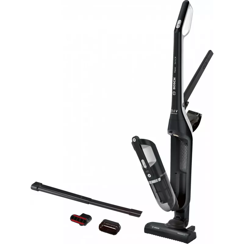 Bosch BBH32101 2-in-1 bezvadu slotiņputekļsūcējs / elektriskā slota, sauss, bezmaiss, melns