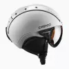 Slēpošanas ķivere Casco SP-2 Carbonic Visor Balta izmērs S (52-54 cm)