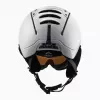 Slēpošanas ķivere Casco SP-2 Carbonic Visor Balta izmērs S (52-54 cm)