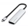 Satechi ST-P4SS USB-C centrmezgls 10000 Mbit/s HDMI USB 3.2