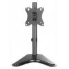 Galda stiprinājums monitoram MANHATTAN 10–27 collu Slīpums/Pagrieziens/Rotācija VESA 75×75–100×100 Maks. 7 kg Melns