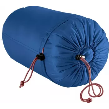 Guļammaiss mūmijveida DEUTER Starlight bērniem 130–170 cm, vasaras, 910 g, kapuce, naktszils/sarkanbrūns