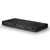 Lindy 38249 galda HDMI 2.0 18G pārslēgs ar audio, 4 porti