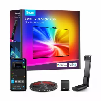 Gudrā sienas lampa Govee H6099 Wi-Fi Bluetooth Melna