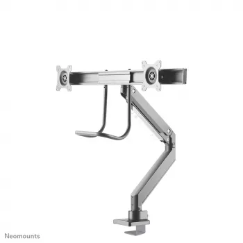Neomounts NM-D775DXSILVER Monitora roka 10-32 collas - gāzes atspere - Topfix - 180° stops