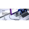 UGREEN USB-C centrmezgls 5-in-1, 3× USB-A 3.0, 1× USB-C PD 100W, 1× HDMI 2.0, alumīnijs