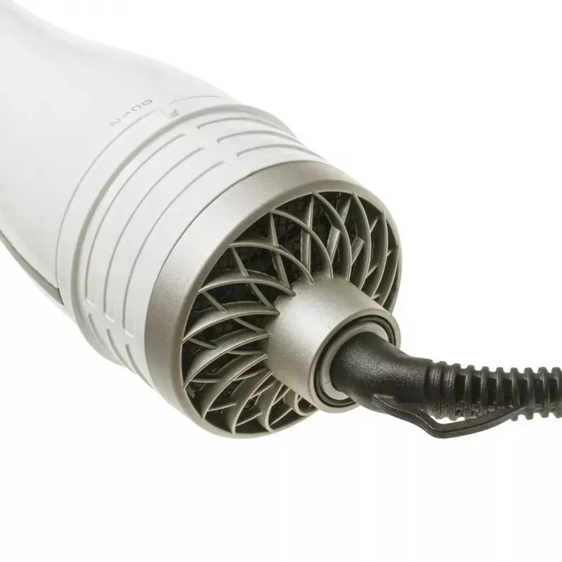 Adler AD 2027 5 vienā matu žāvētājs-cirpējs, 1200 W, 2 sildīšanas režīmi, 5 keramikas pārklājuma uzgaļi, balts/šampanieša