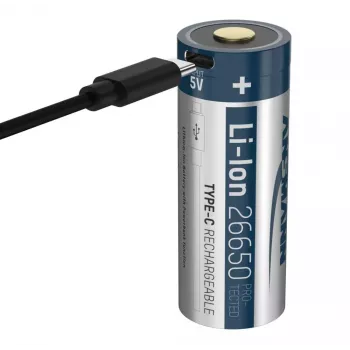 Rokas lukturis Ansmann Pro 3000R Melns LED 30W IP67