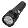 Ansmann Pro 3000R 1600-0445 metāla LED lukturītis, 3x10 W (30 W), pret ūdeni izturīgs, melnā krāsā