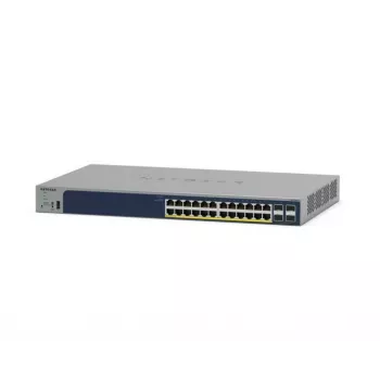 NETGEAR GS728TPP pārvaldāms L2/L3/L4 Gigabit Ethernet (10/100/1000) PoE slēdzis, pelēks