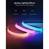 LED lente Govee H61C3 RGBIC spēļu galdam — adresējams RGBIC apgaismojums, elastīga lente
