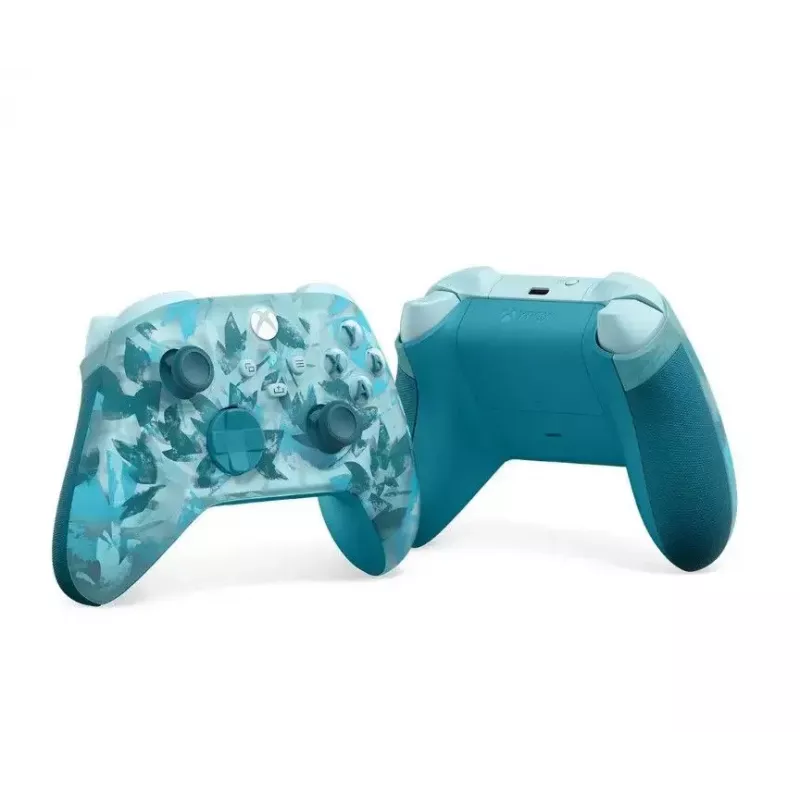 Spēļu kontrolieris Microsoft Xbox Wireless Controller Ice Breaker Special Edition Tirkīzzils — Bluetooth, AA baterija, 40 h, D-pad, Share poga, PC/Android/iOS/Xbox