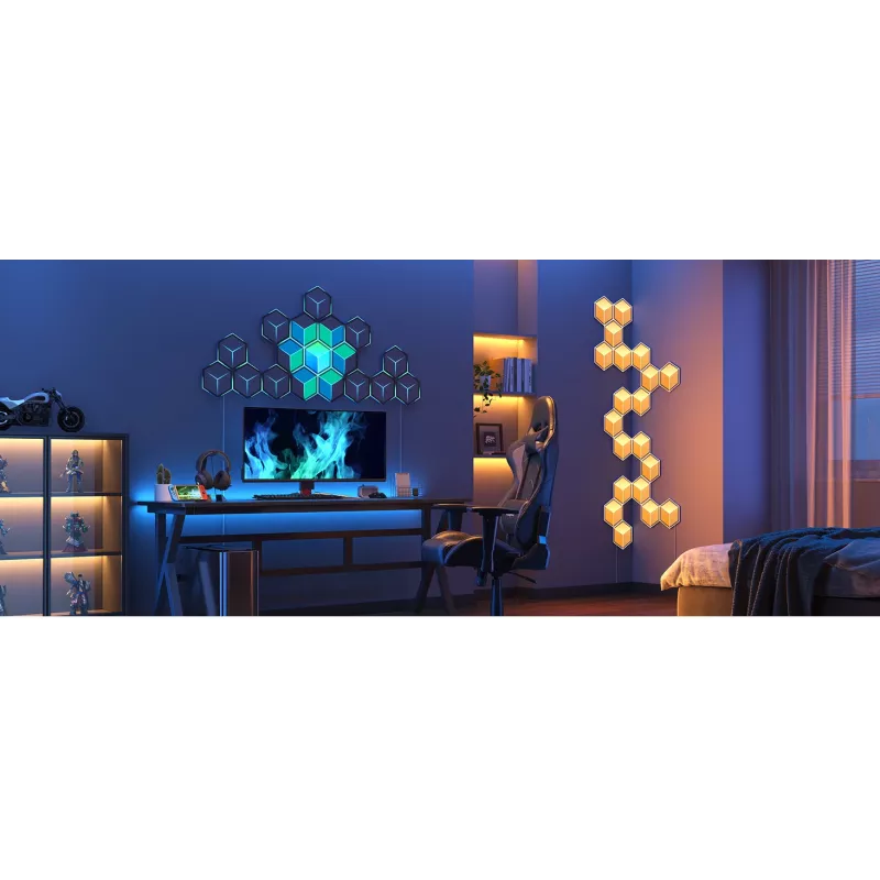 Govee H606A RGBIC LED gaismas paneļi Wi‑Fi & Bluetooth 2.4 GHz
