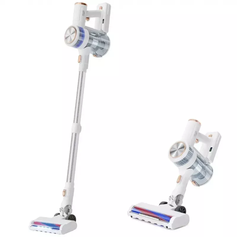 Bezvadu vertikālais putekļsūcējs Adler AD 7079, bezsuku motors, 9000 Pa, 2200 mAh, 0,4 L bezmaiss