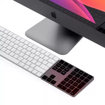 Ciparu tastatūra Satechi ST-XLABKM Bluetooth 33 taustiņi Pelēka