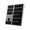 Satechi ST-XLABKM paplašinātā bezvadu Bluetooth ciparu tastatūra, kosmosa pelēka