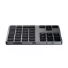 Satechi ST-XLABKM paplašinātā bezvadu Bluetooth ciparu tastatūra, kosmosa pelēka