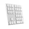 Satechi ST-XLABKS paplašinātā bezvadu Bluetooth ciparu tastatūra, sudraba