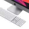 Satechi ST-XLABKS paplašinātā bezvadu Bluetooth ciparu tastatūra, sudraba