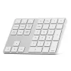 Satechi ST-XLABKS paplašinātā bezvadu Bluetooth ciparu tastatūra, sudraba