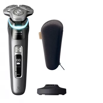 Philips i9000 Prestige XP9202/10 slapjā un sausā elektriskā skuvekļa sistēma ar SkinIQ