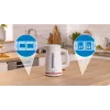 Elektriskā tējkanna Bosch TWK3M121 — 1,7 L, 2400 W, balta, plastmasas korpuss