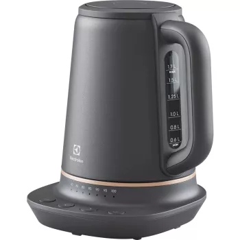 Electrolux E7K16BP elektriskā tējkanna 1.7 L 2400 W Melna, Vara