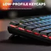 Trust GXT 868 Torix spēļu tastatūra USB + RF bezvadu + Bluetooth QWERTY US English Melna