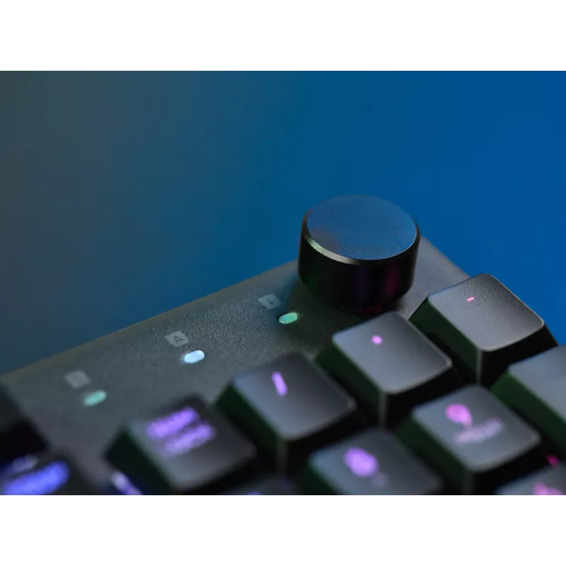 Trust GXT 868 Torix spēļu tastatūra USB + RF bezvadu + Bluetooth QWERTY US English Melna