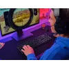 Trust GXT 868 Torix spēļu tastatūra USB + RF bezvadu + Bluetooth QWERTY US English Melna