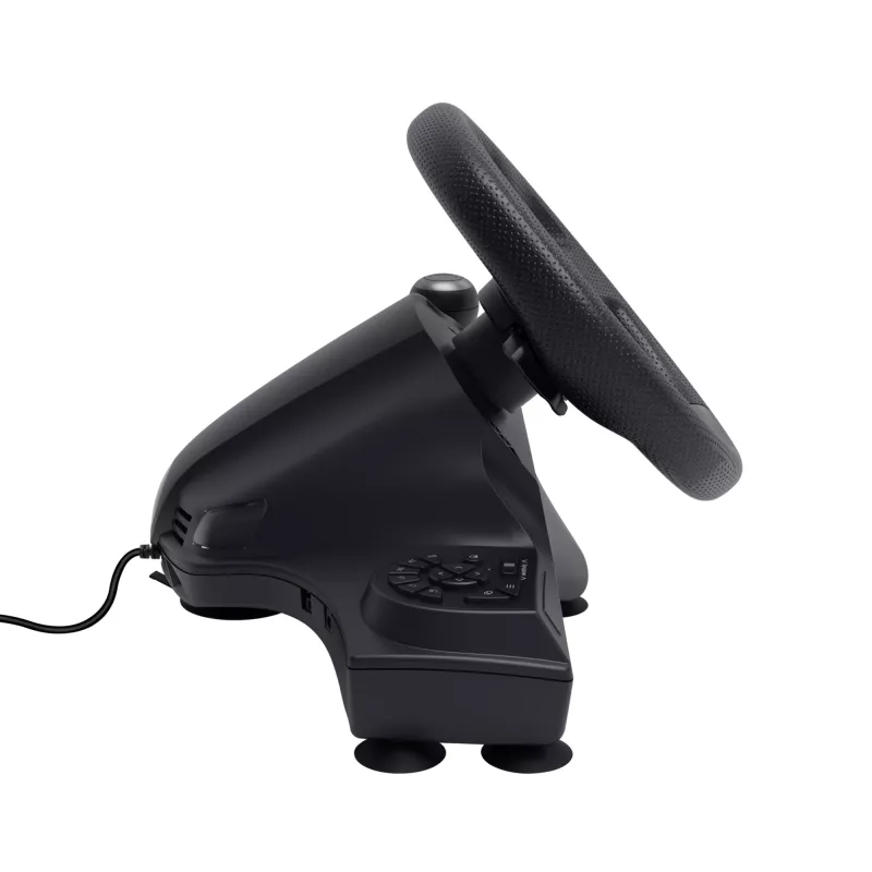 Trust GXT 289 Movi Black USB stūre + pedāļi Nintendo Switch, PlayStation 4, Xbox One S, Xbox One X, Xbox Series S, Xbox Series X