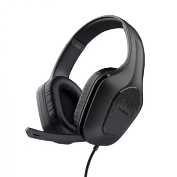 Trust GXT 415 Zirox austiņas, vadu, galvas saite, spēlēm, melnas