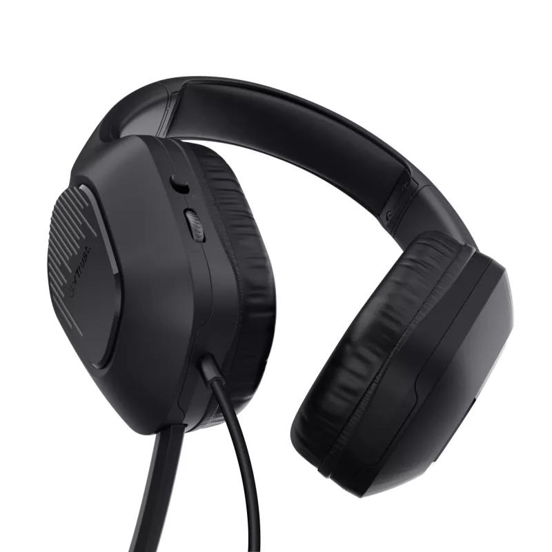 Trust GXT 415 Zirox austiņas, vadu, galvas saite, spēlēm, melnas