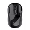 Trust 24658 RF bezvadu optiskā pele, ambidextrous, 1600 DPI, melna