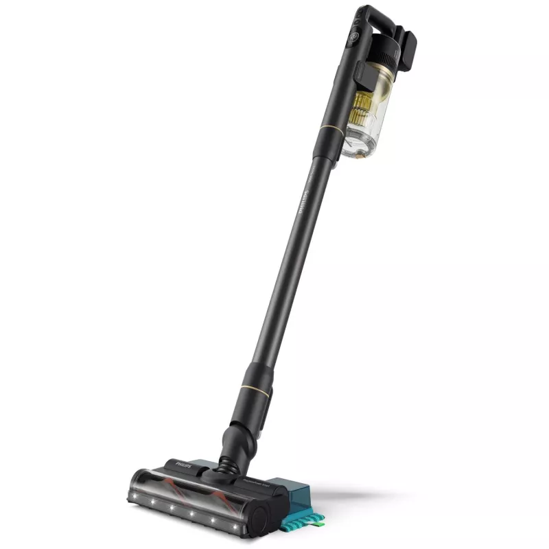Stikla putekļsūcējs Philips 7000 Series XC7057 — bezvadu, sausā un mitrā tīrīšana, 25.2V Li‑Ion, 80 min darbība, 0.6 L