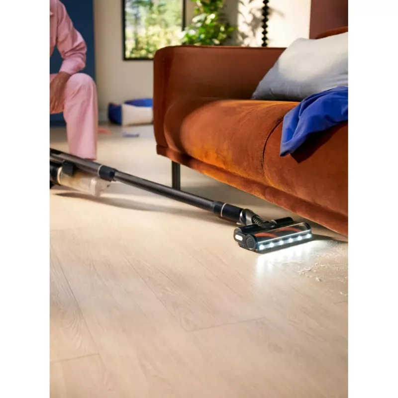 Stikla putekļsūcējs Philips 7000 Series XC7057 — bezvadu, sausā un mitrā tīrīšana, 25.2V Li‑Ion, 80 min darbība, 0.6 L