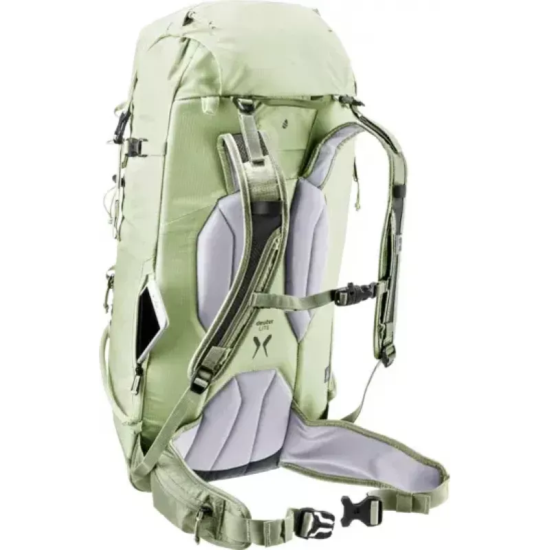 Mugursoma Deuter Freescape Lite 24 L Bezrāmja Slēpošanas Tūrēšanai Laima