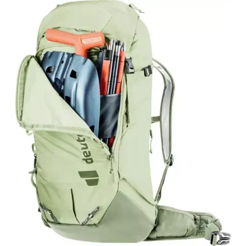 Mugursoma Deuter Freescape Lite 24 L Bezrāmja Slēpošanas Tūrēšanai Laima