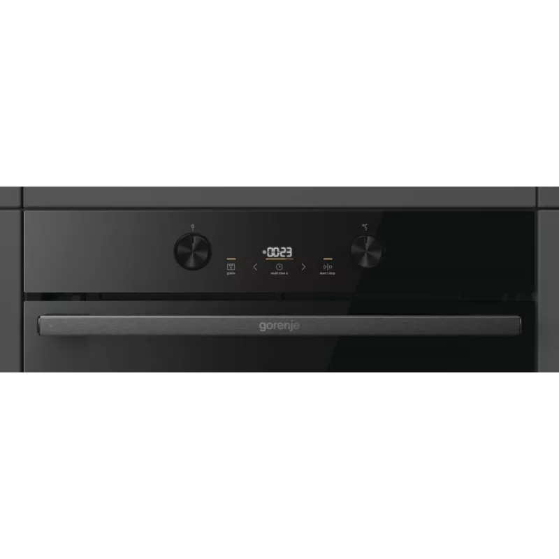 Iebūvējamā elektriskā cepeškrāsns Gorenje G400 BPS6737E04DBG, 77 L, 3500 W, skārienvadība, pirolītiskā tīrīšana, melna