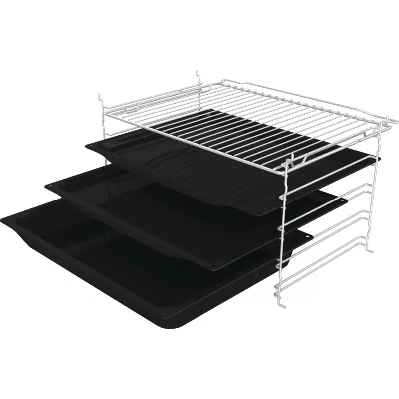 Iebūvējamā elektriskā cepeškrāsns Gorenje G400 BPS6737E04DBG, 77 L, 3500 W, skārienvadība, pirolītiskā tīrīšana, melna