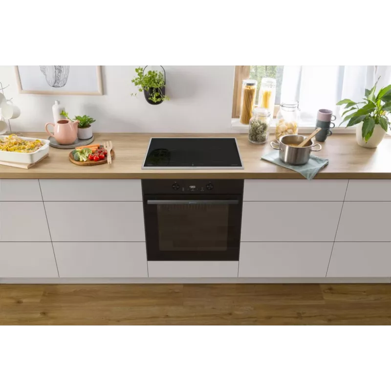 Iebūvējamā elektriskā cepeškrāsns Gorenje G400 BPS6737E04DBG, 77 L, 3500 W, skārienvadība, pirolītiskā tīrīšana, melna