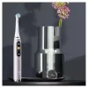 Elektriskā zobu birste Oral-B iO 9 pieaugušajiem, rotējoša, 2 rokturi, 2 birstes galviņas, iebūvēts akumulators, 3 h uzlāde, Melna/Roze