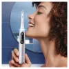 Elektriskā zobu birste Oral-B iO 9 pieaugušajiem, rotējoša, 2 rokturi, 2 birstes galviņas, iebūvēts akumulators, 3 h uzlāde, Melna/Roze