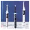 Elektriskā zobu birste Oral-B iO 9 pieaugušajiem, rotējoša, 2 rokturi, 2 birstes galviņas, iebūvēts akumulators, 3 h uzlāde, Melna/Roze