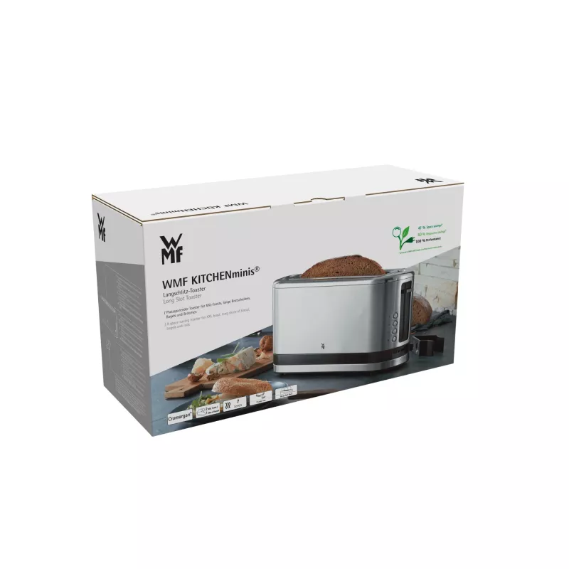 WMF 0414120011 garā sprauga tosteris, 900 W, nerūsējošais tērauds