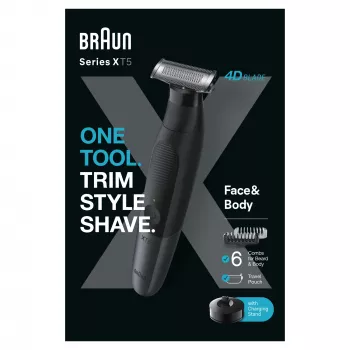 Braun XT5300 melns – niķeļa-metāla hidrīda (NiMH) skuveklis