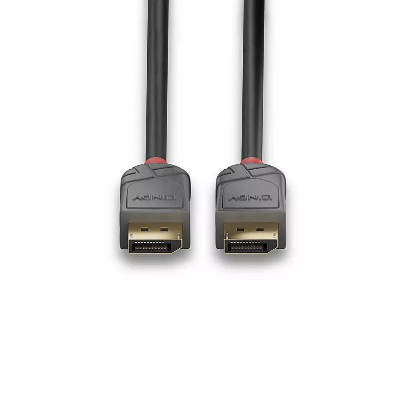 Lindy 10m DisplayPort 1.2 kabelis, Anthra Line
